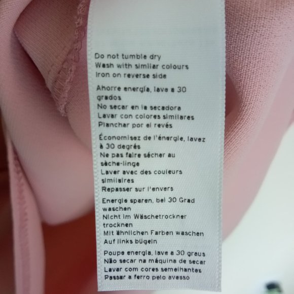 Topshop Dusty Pink Off Shoulder Flutter Summer Dress 2 - Picture 15 of 15